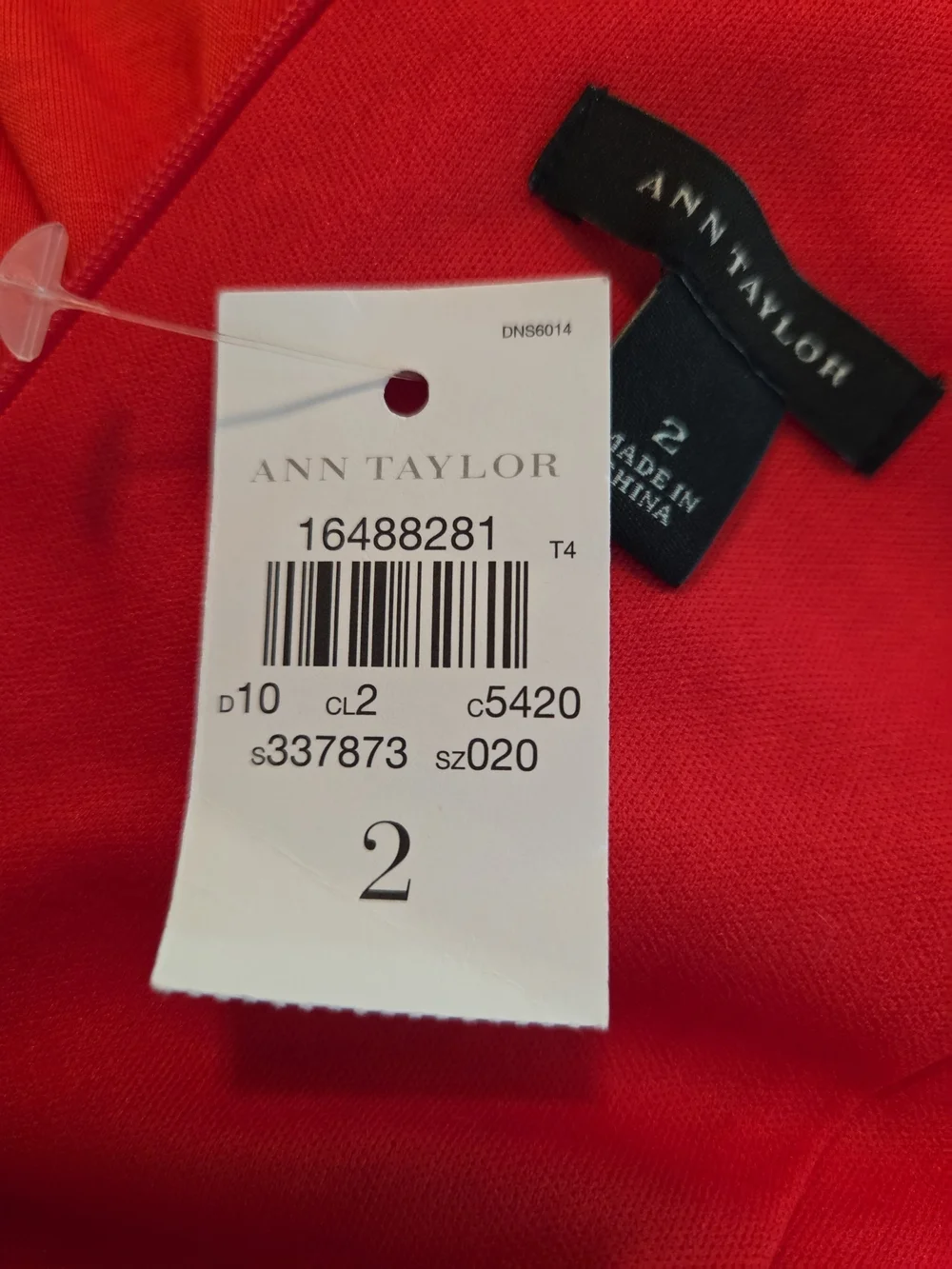 NWT Ann Taylor Red Halter Summer Maxi Dress Size 2 - Picture 6 of 8